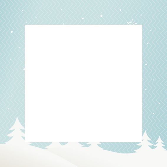 Decoframe foil winter