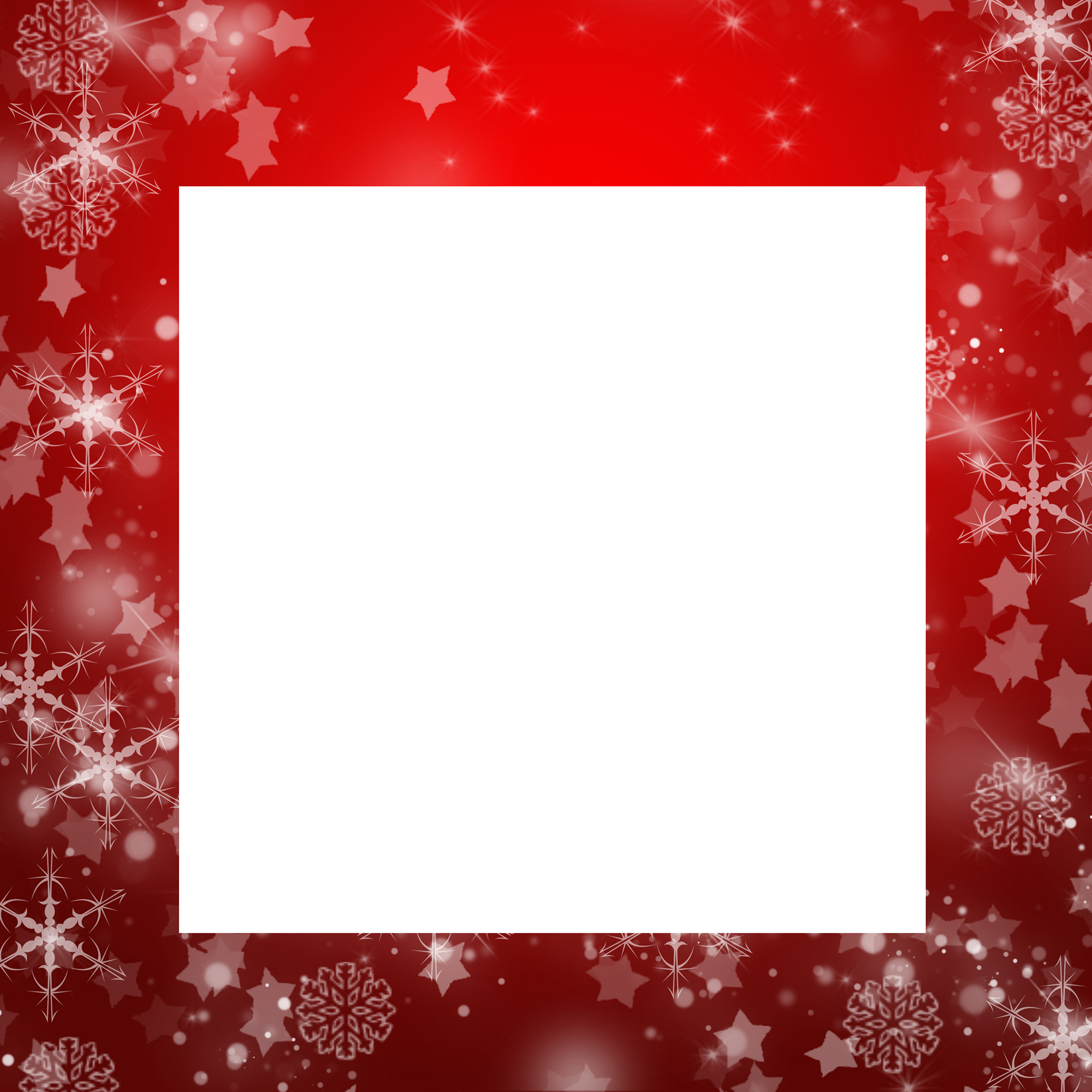 Decoframe foil winter