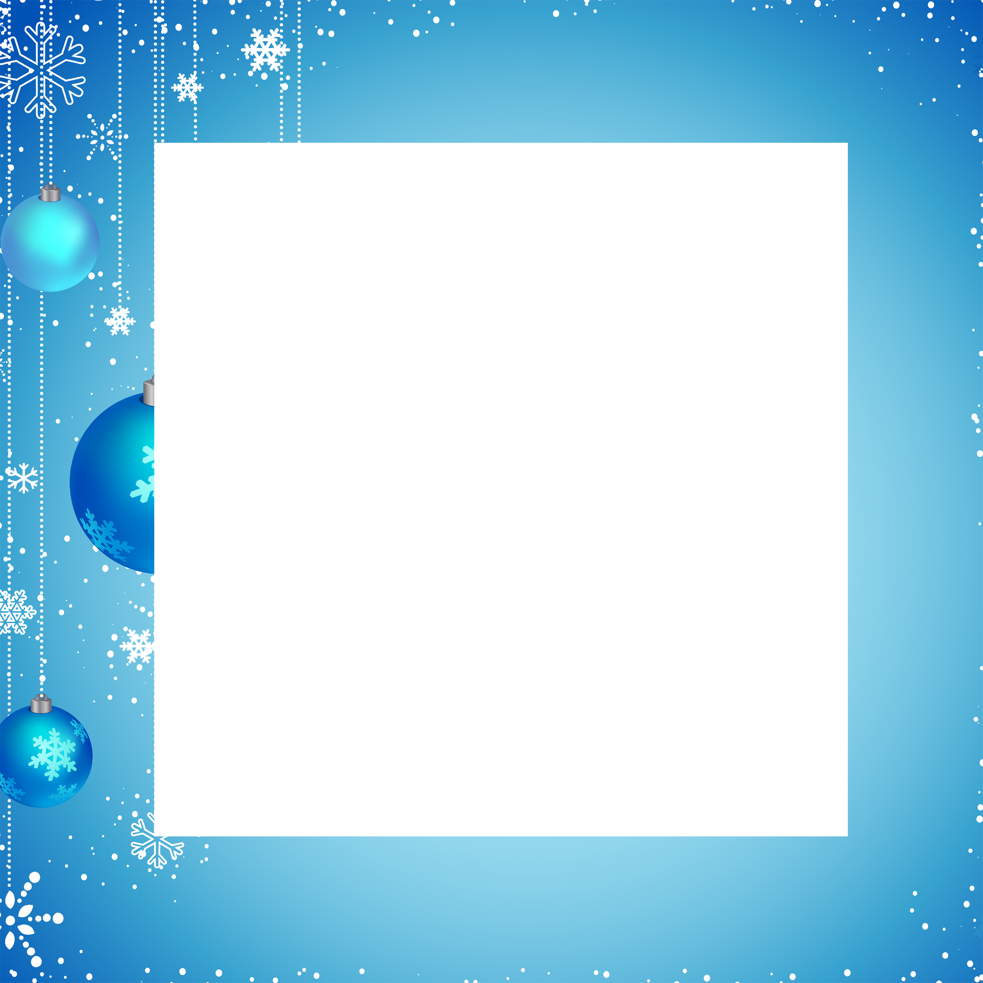 Decoframe foil winter