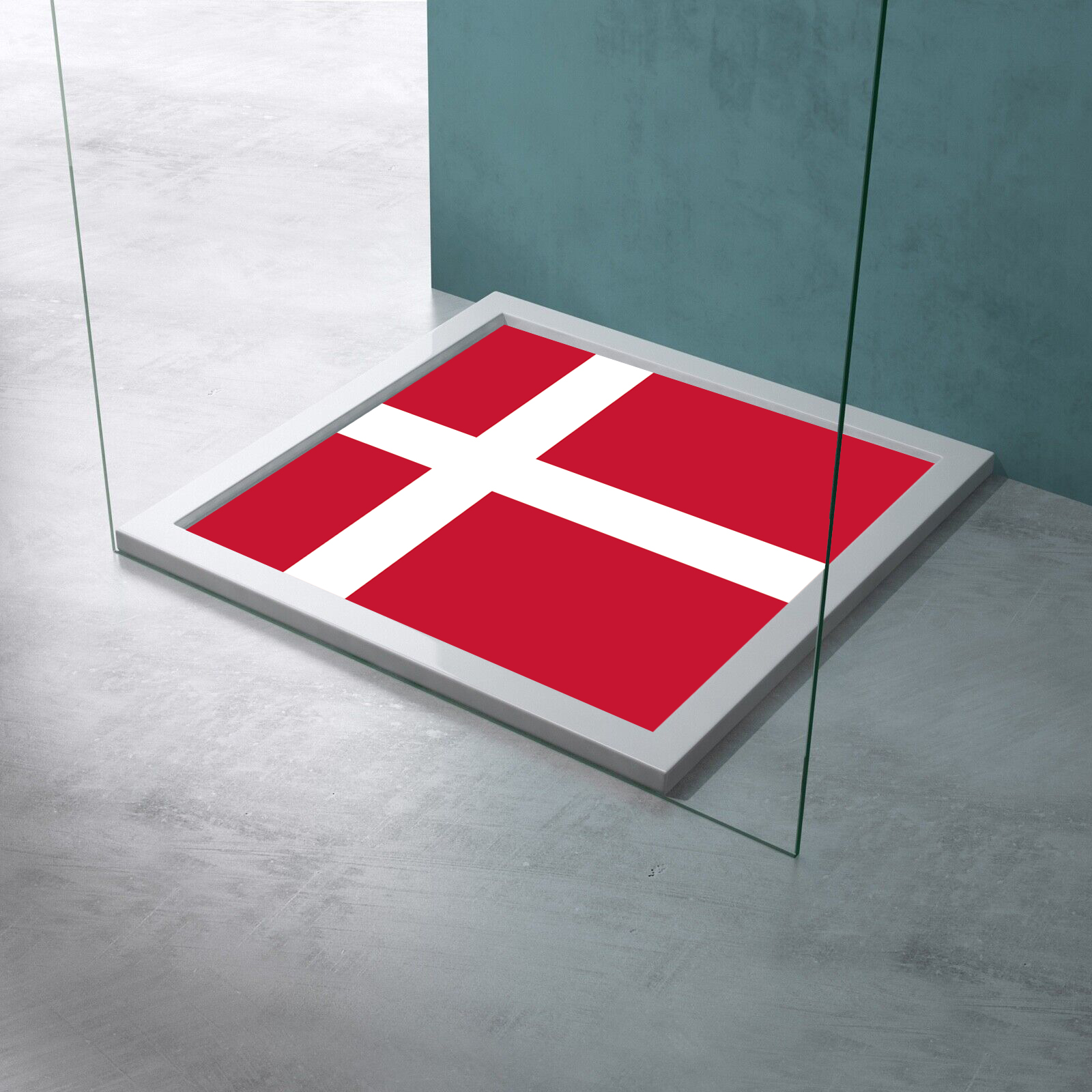Anti Rutschmatte Motiv "Dänische Flagge"