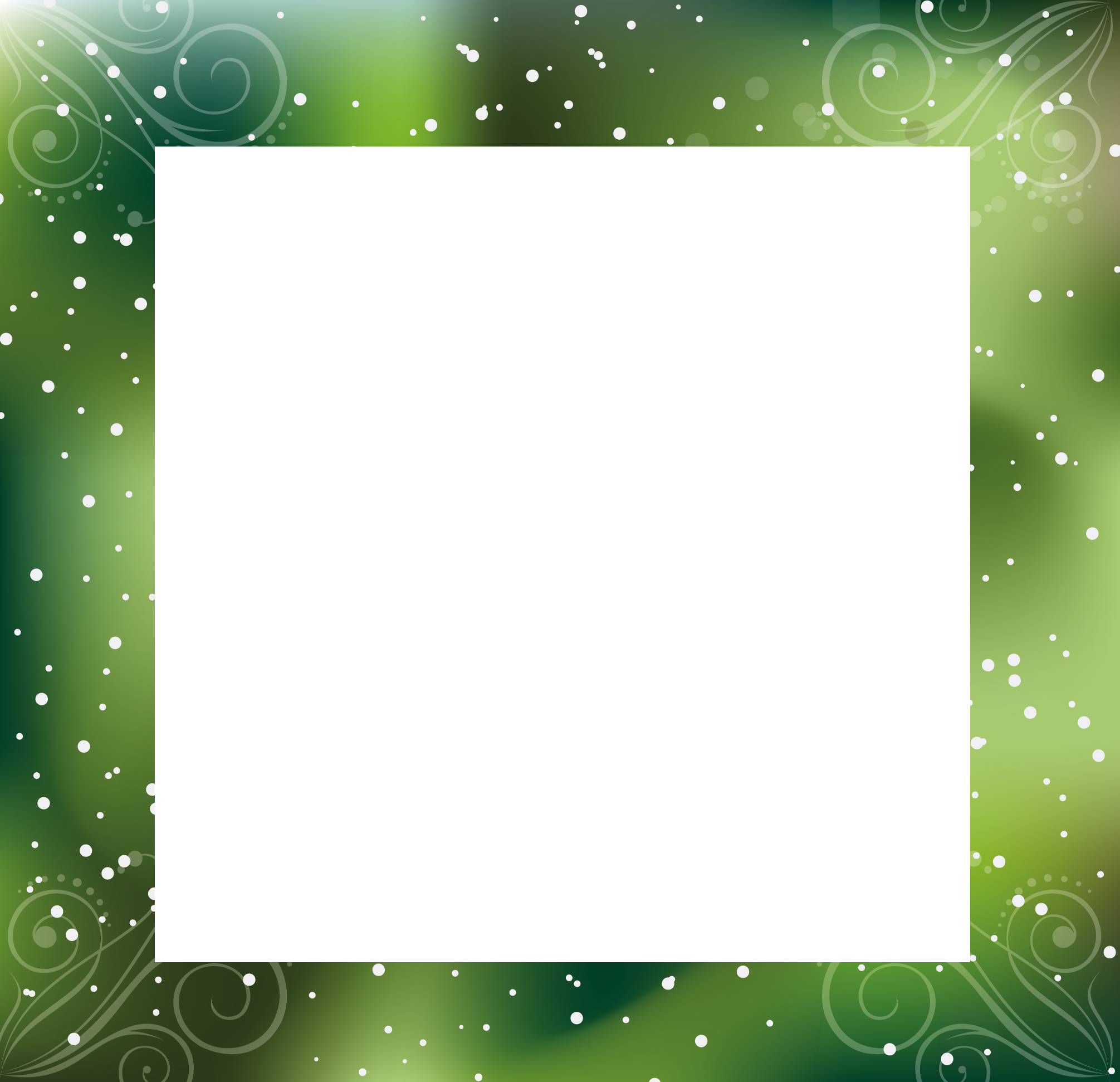Decoframe foil winter